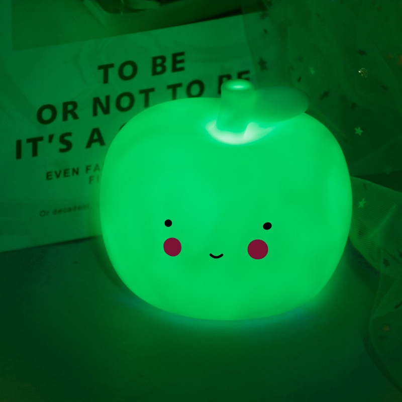 Vinyl Apple Night Lamp