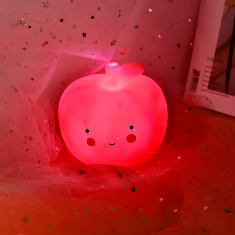 Vinyl Apple Night Lamp