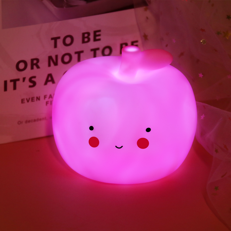 Vinyl Apple Night Lamp