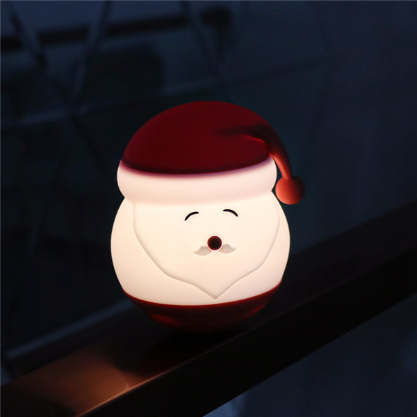 Silicone Christmas Night Lamp