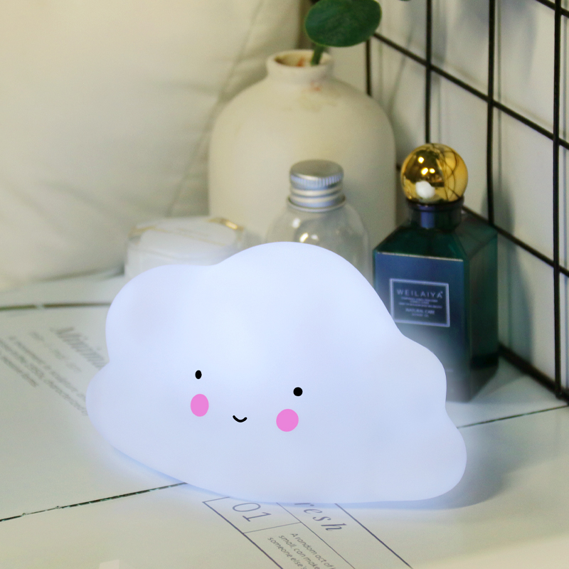 Mini Plastic Cloud Night Light