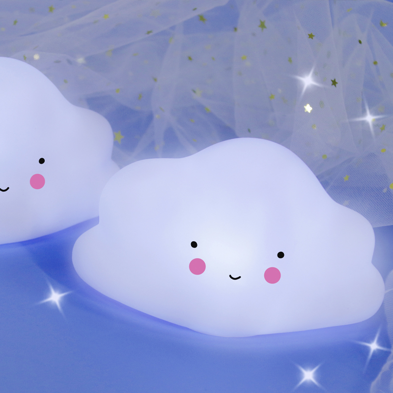 Mini Plastic Cloud Night Light