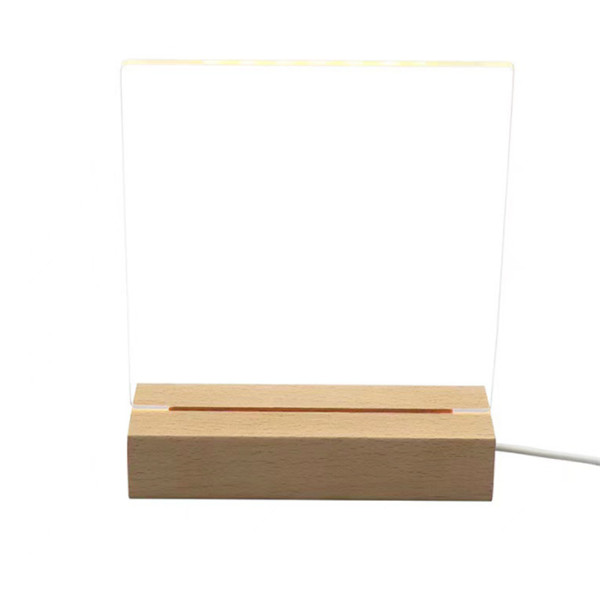 Acrylic 3d Night Light
