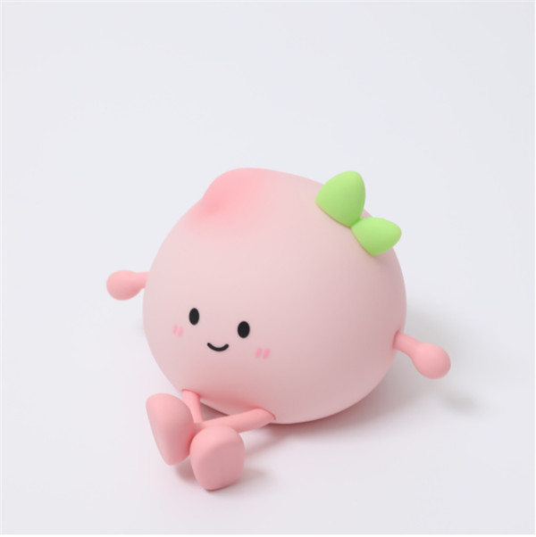 Silicone Peach Night Light