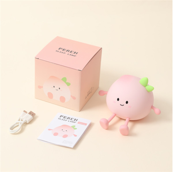 Silicone Peach Night Light