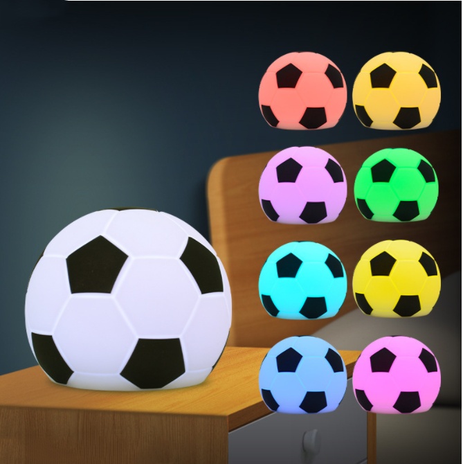 Silicone Football Night Light