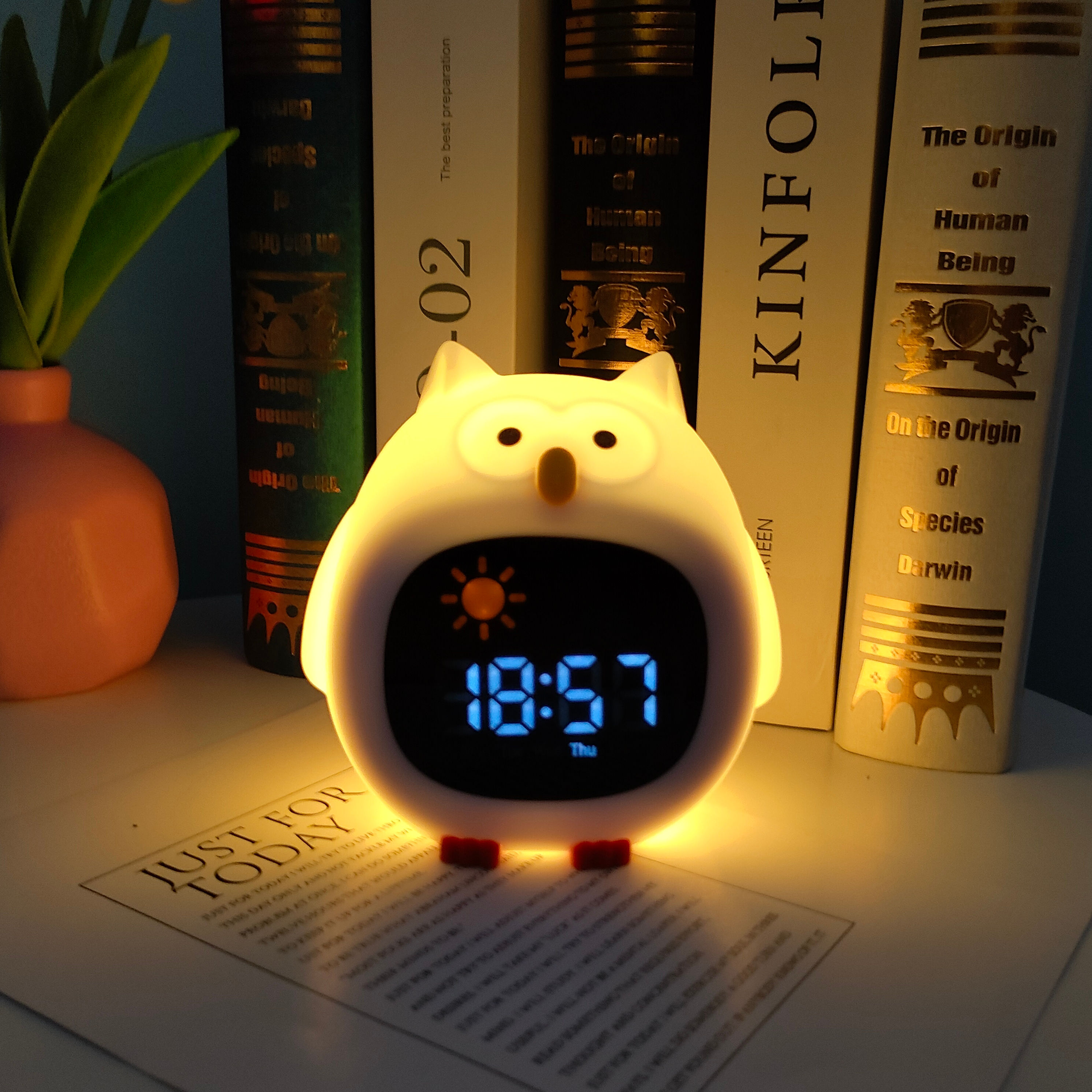 Noise Machine sleep Trainer night Light night Lamp clock soother Sound Machine