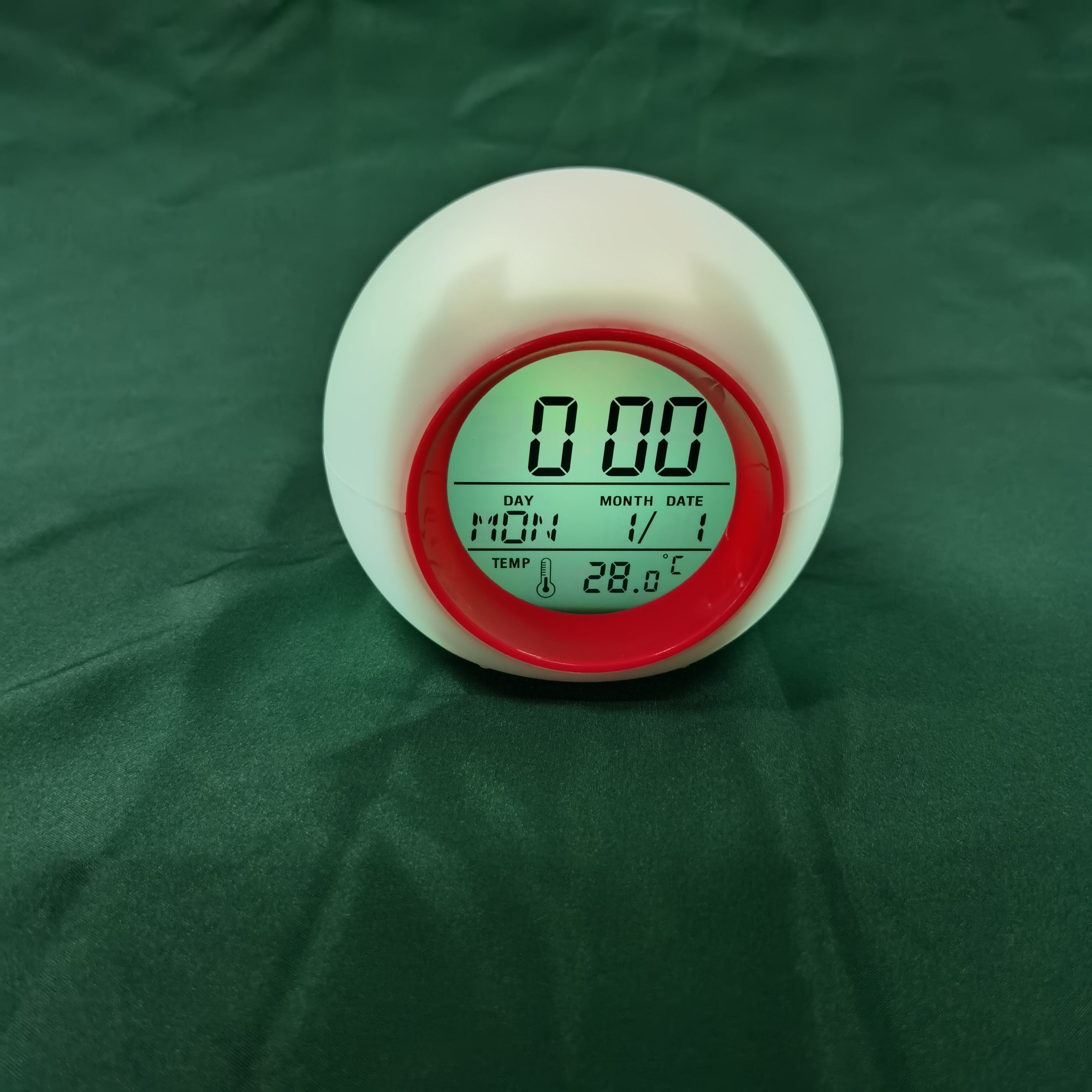 Custom Nature Sounds Plastic Smart Control Alarm Clock
