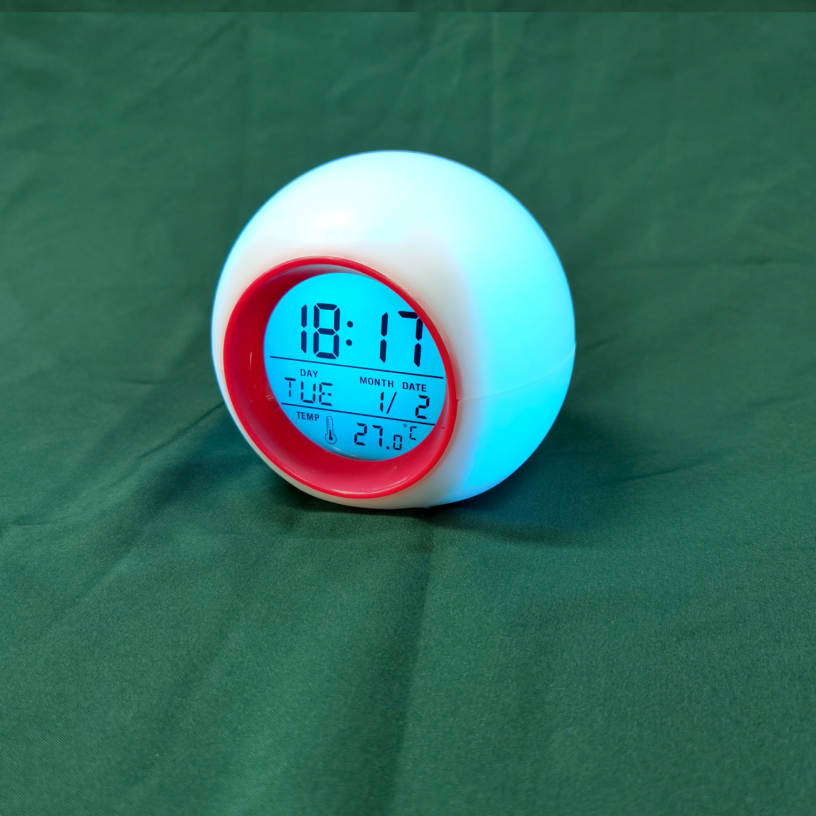 Custom Nature Sounds Plastic Smart Control Alarm Clock