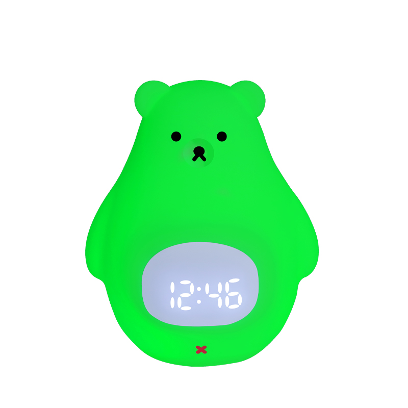 Creative Silicone Bear Alarm Clock