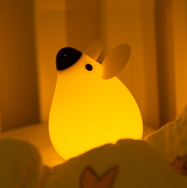 Soft Silicone Mouse Night Light