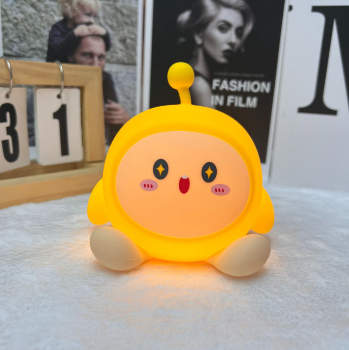 Silicone Cartoon Egg Boy Night Light