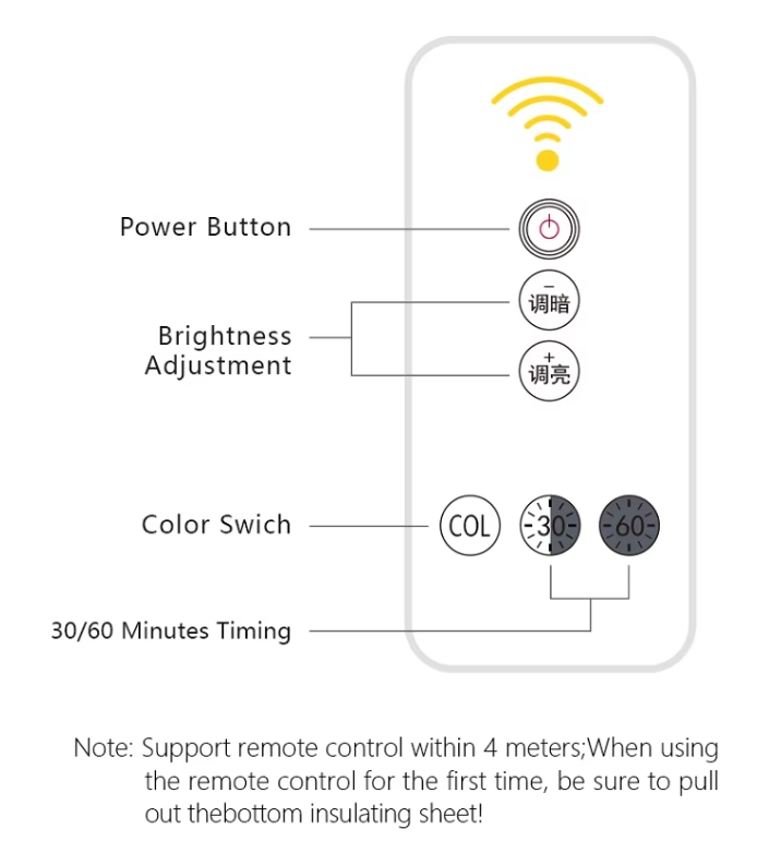 SILICONE NIGHT LIGHT