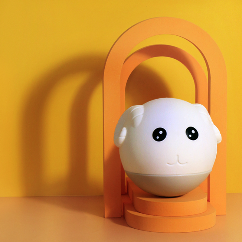 App control Nontoxic silicone material Sheep night light