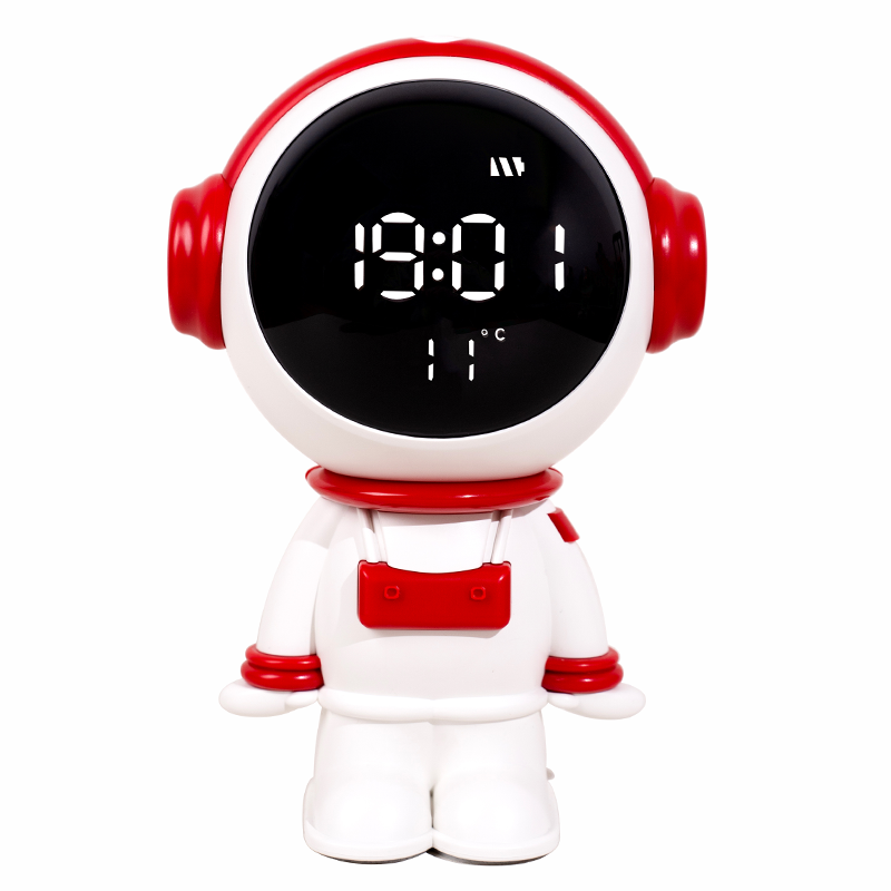 Astronaut Alarm Clock led night light for kids