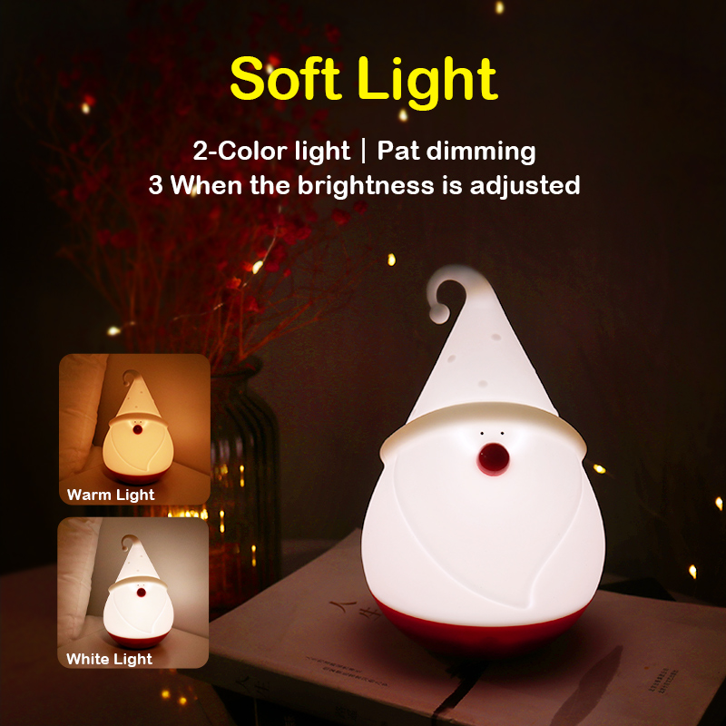 Christmas silicone night light