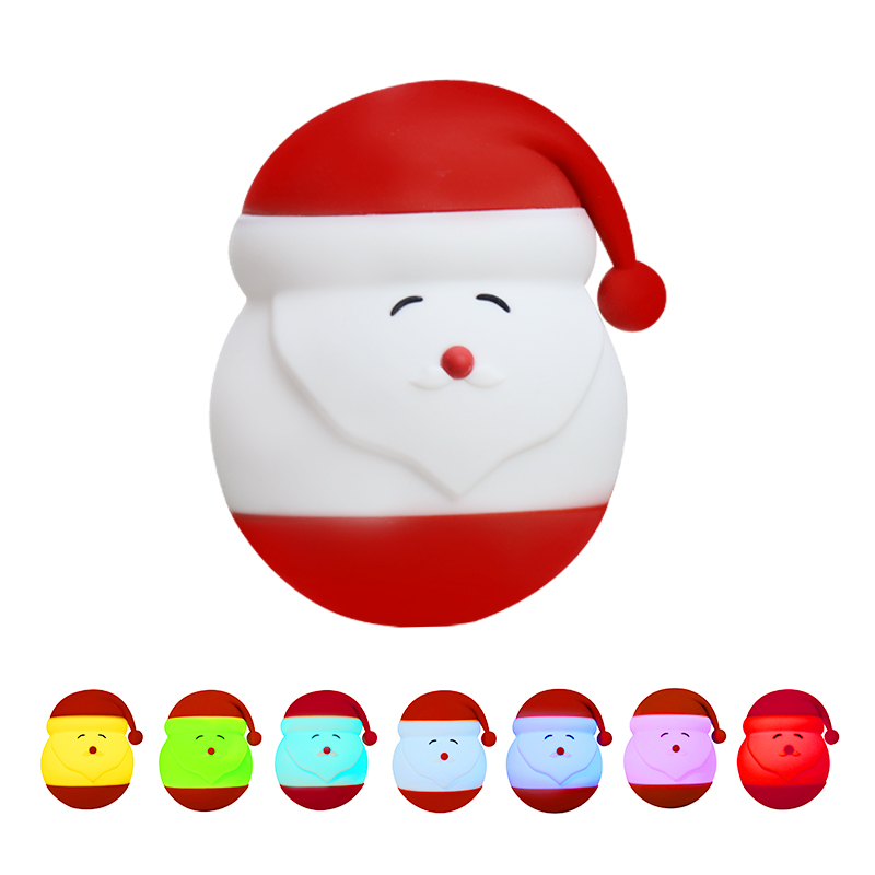 Silicone Christmas Night Lamp