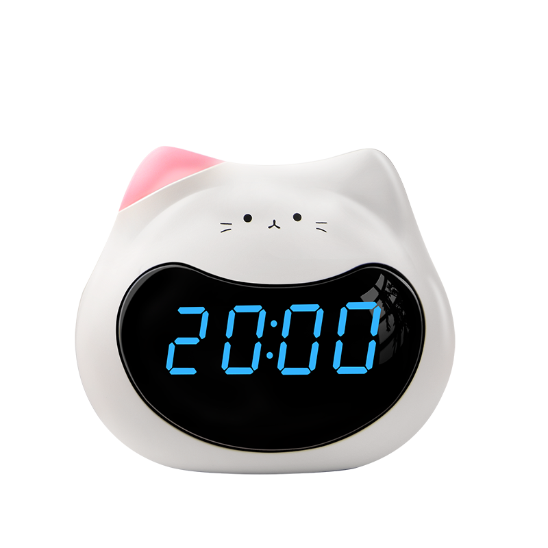 Voice control of the kitten alarm clock and night light