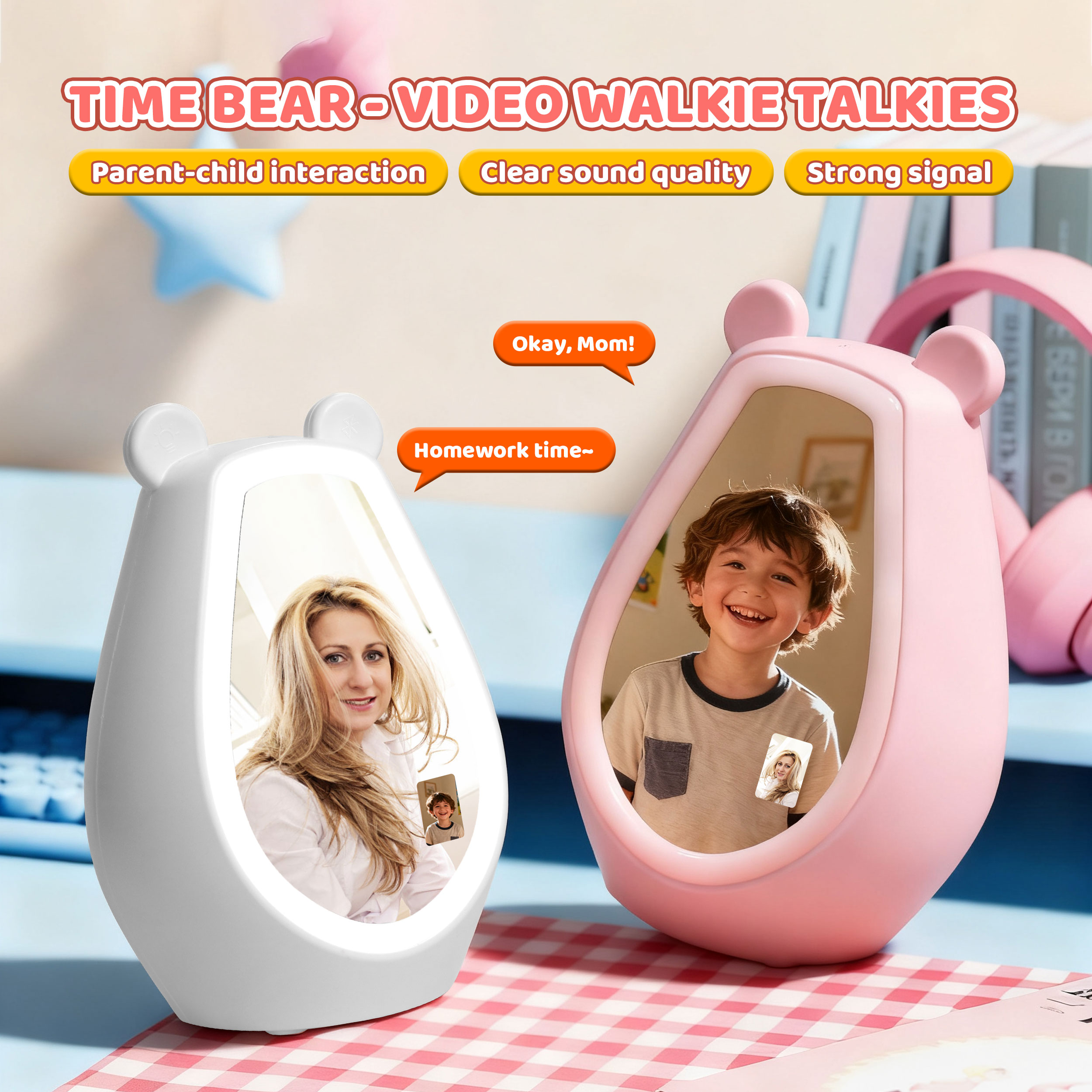 TIMEBEAR-VIDEOWALKIETALKIES