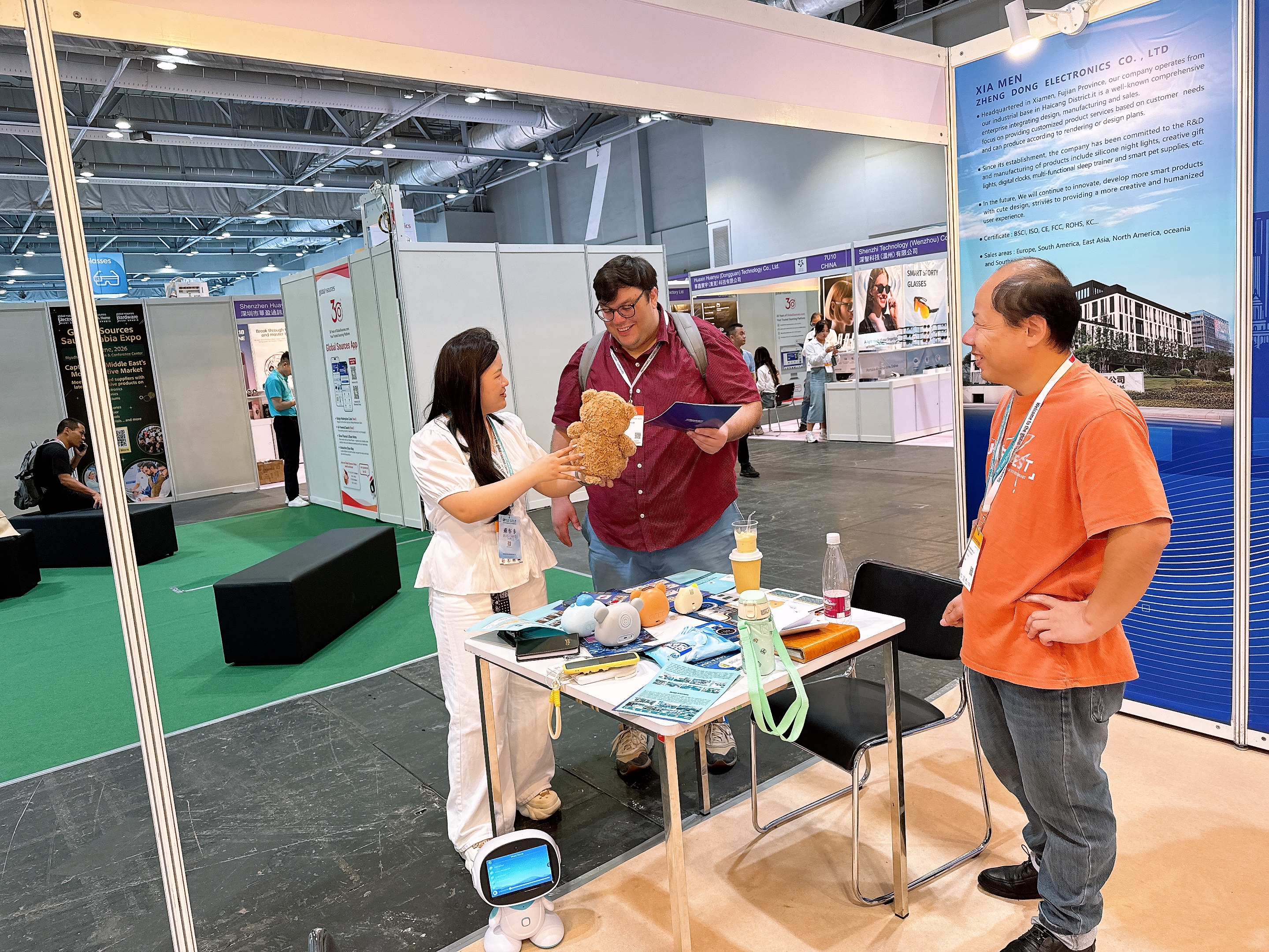  our four-day Hong Kong Global Sources Exhibition