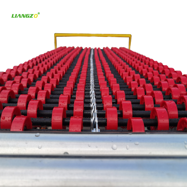 LIANGZO High Quality Gravity Flexible Expandable Plastic SkateWheel Conveyor