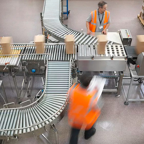 Fexible roller conveyor series