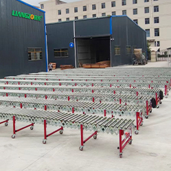 Fexible roller conveyor Fexible roller conveyor