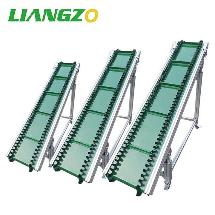LIANGZO OEM Automatic Incline Bucket Elevator Lifting Belt Conveyor System