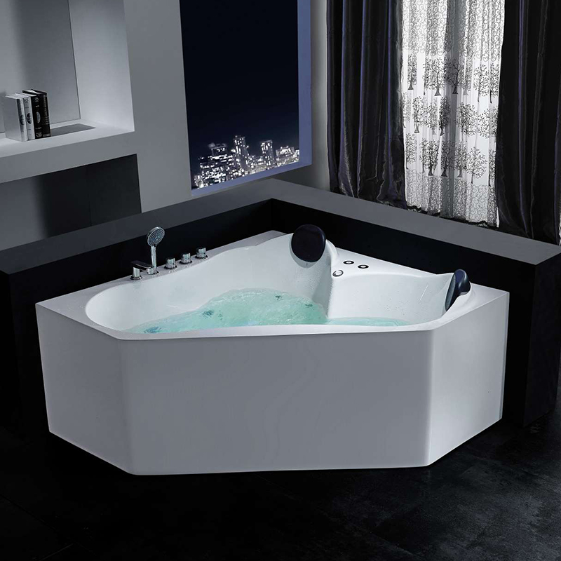 Modern Deep Whirlpool Jetted Tub
