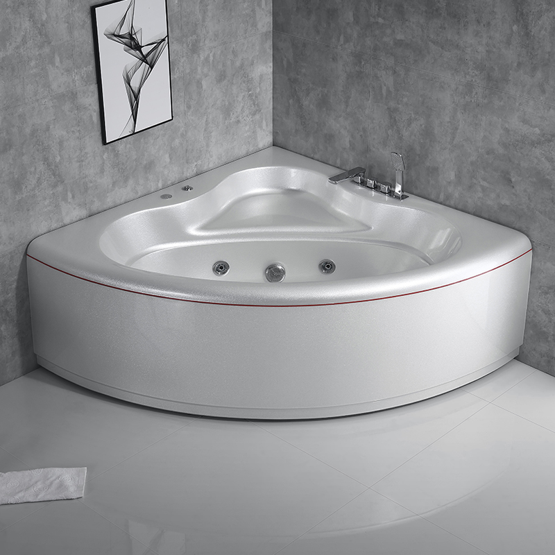 Pearlescent Acrylic Board Freeshtanding Bathtub