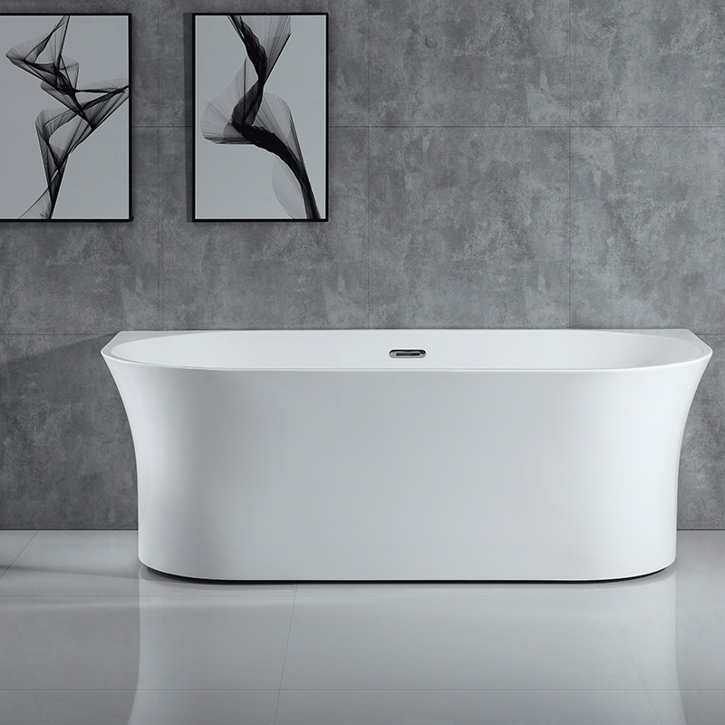 Pure Acrylic Freeshtanding Empty Bathtub