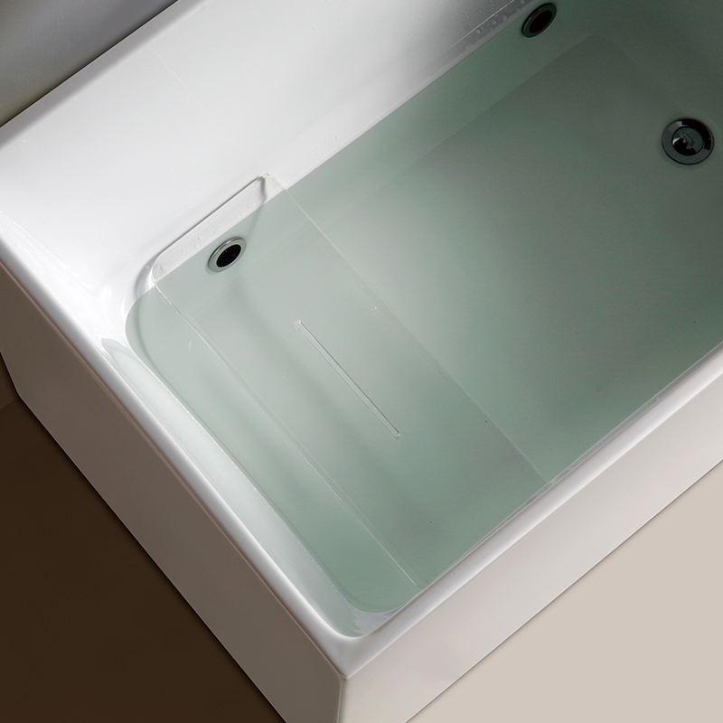 White Standard Free Standing Deep Soaking Tub
