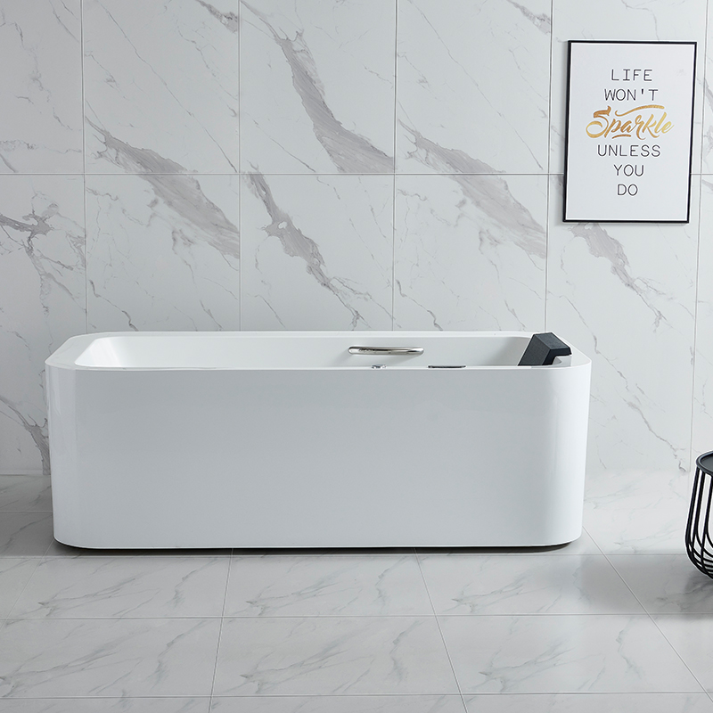 Corner Electric Bubble Massage Bathtub