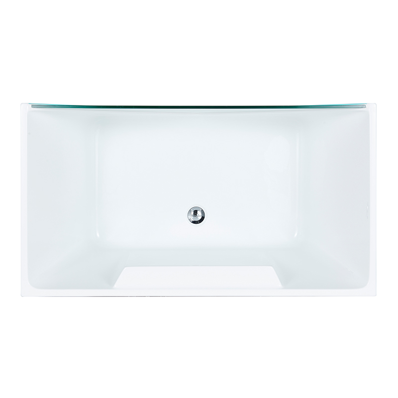 New Stand Alone Jacuzzi Glass Tub