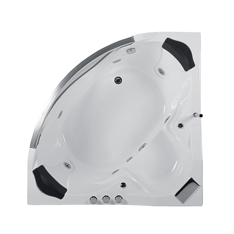 2 Persons Soaking Freestanding Jetted Tub