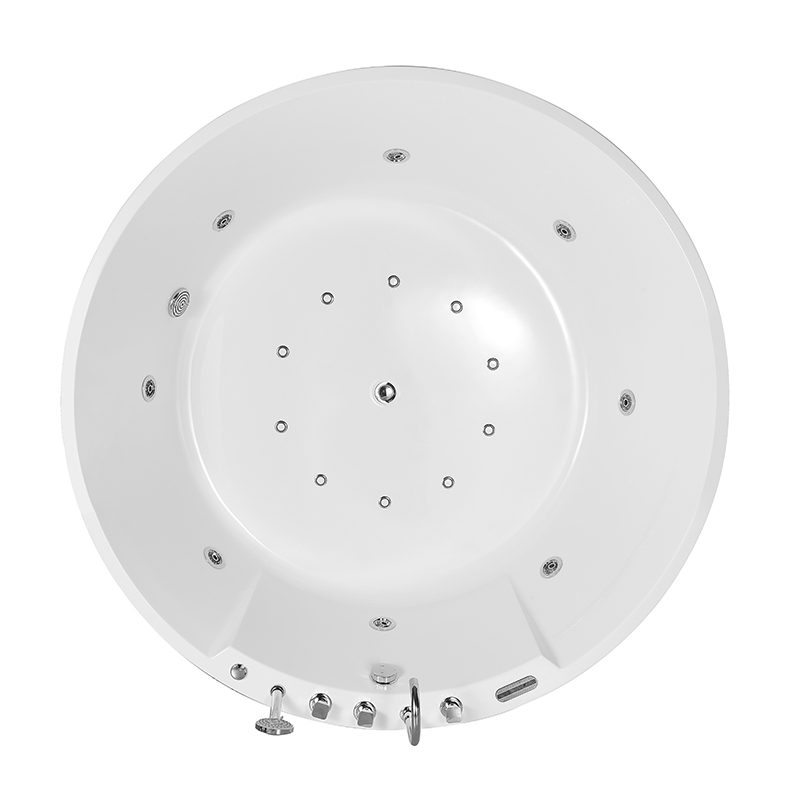 Modern 2 Person Undermount Large Soaking Jacuzzi Tub