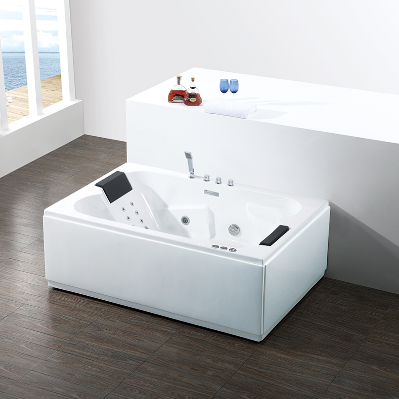 Double Outdoor Spa Massage Bathtub