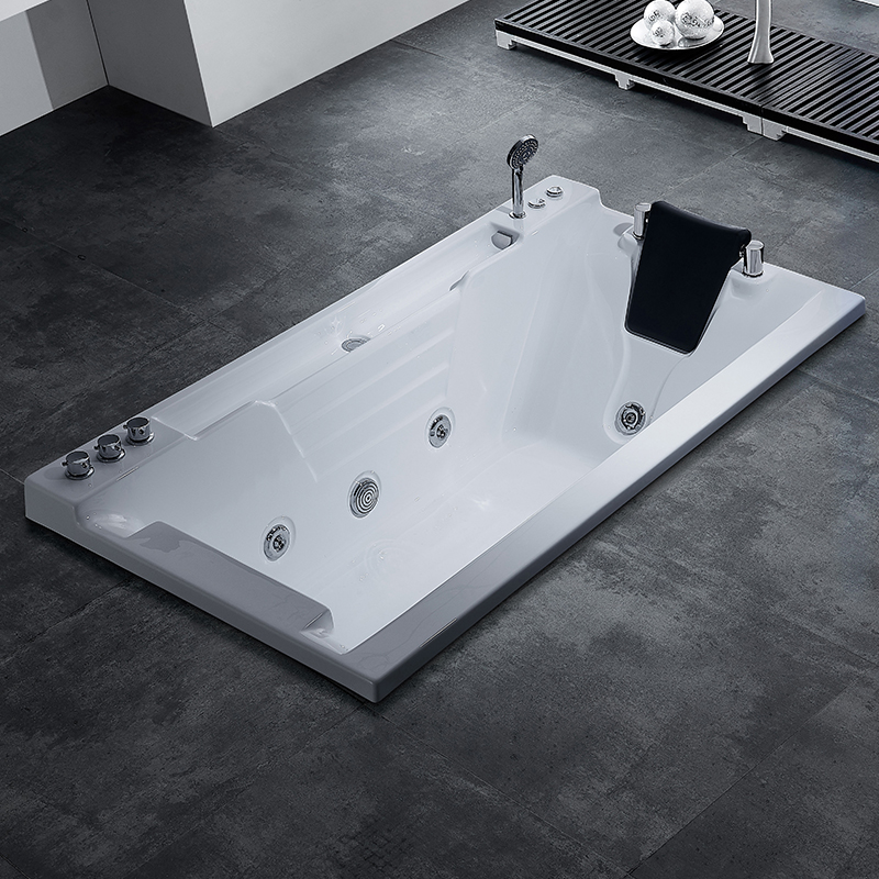 Conceal Device Freestanding Whirlpool Massage Bathtub