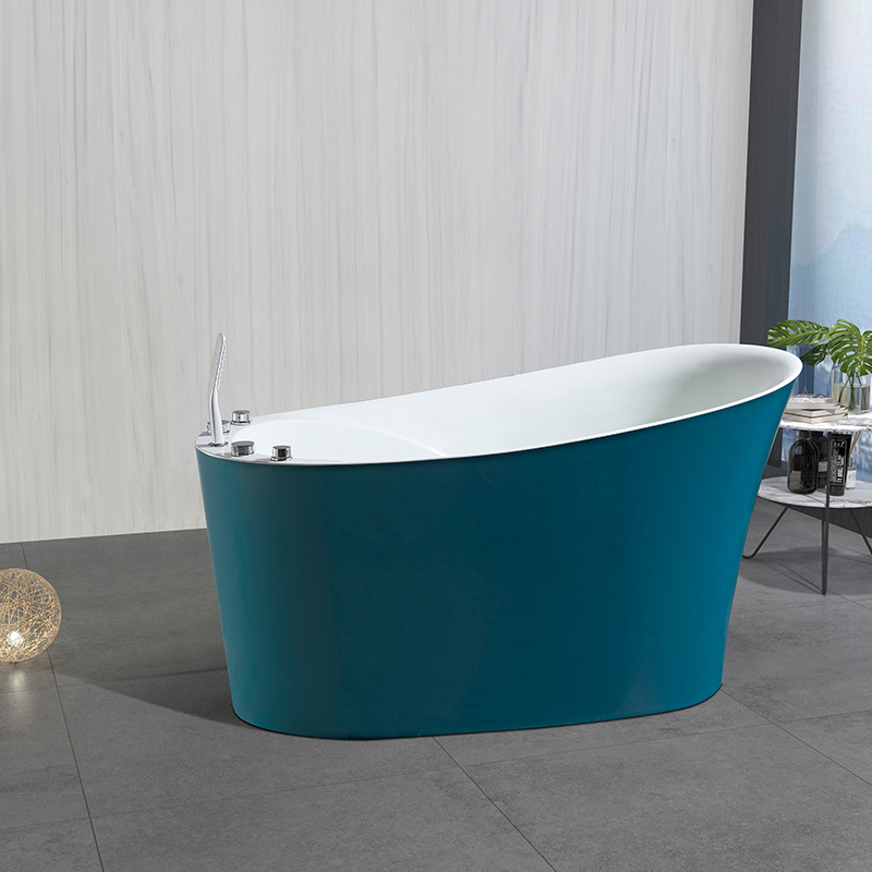 Sterling Freestanding Slipper Jacuzzi Tub
