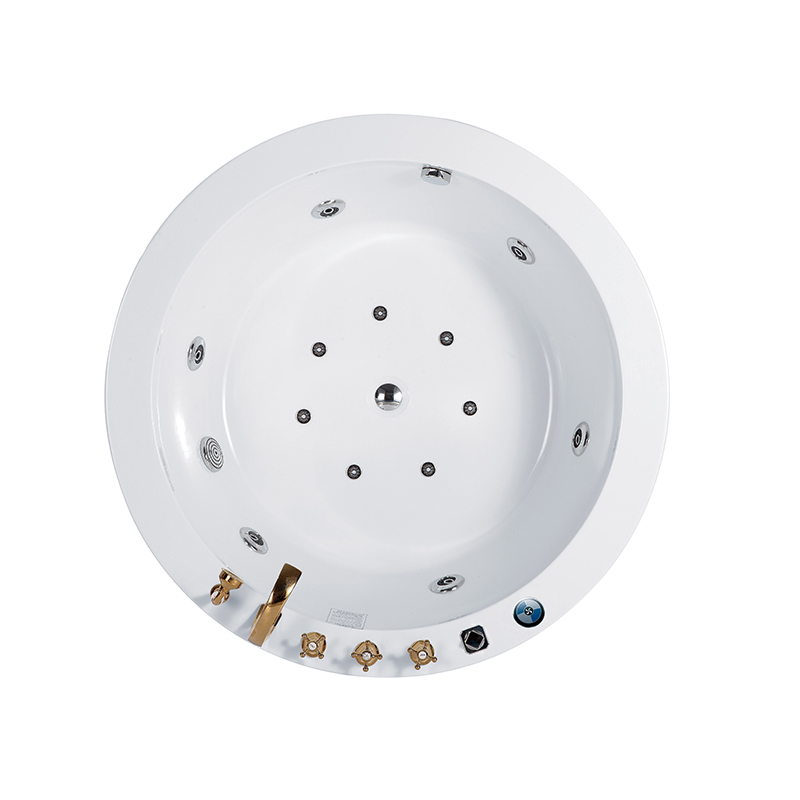 Round Jetted Freestanding Bath