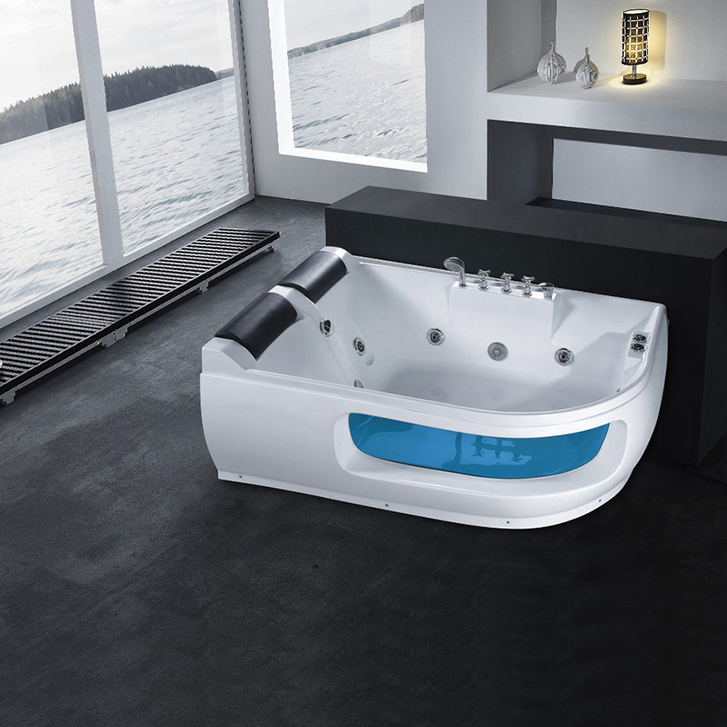 Extra Large Indoor Freestanding Soaking Jacuzzi Tub For Two