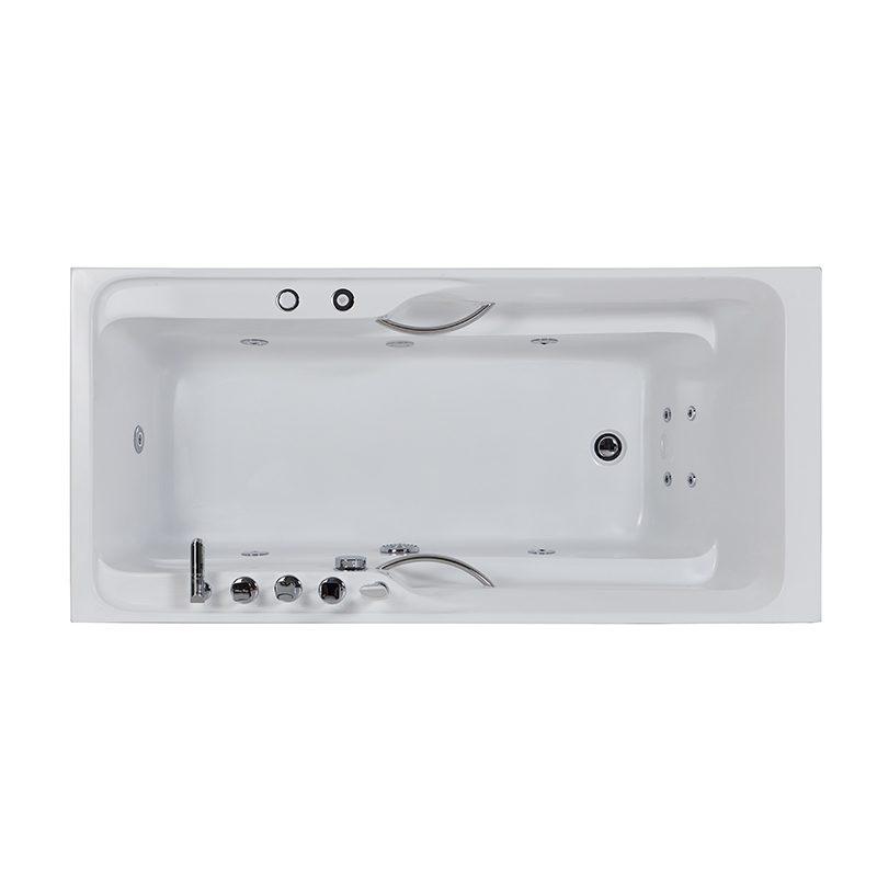 Square Freestanding Bathtub With Jet