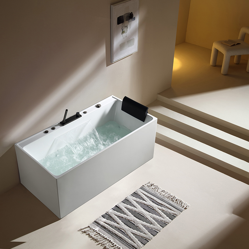 Freestanding Wall-mounted Soaking Bathtub