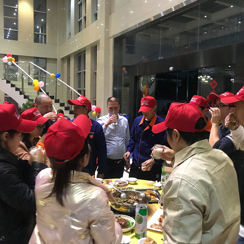 Company team building dinner