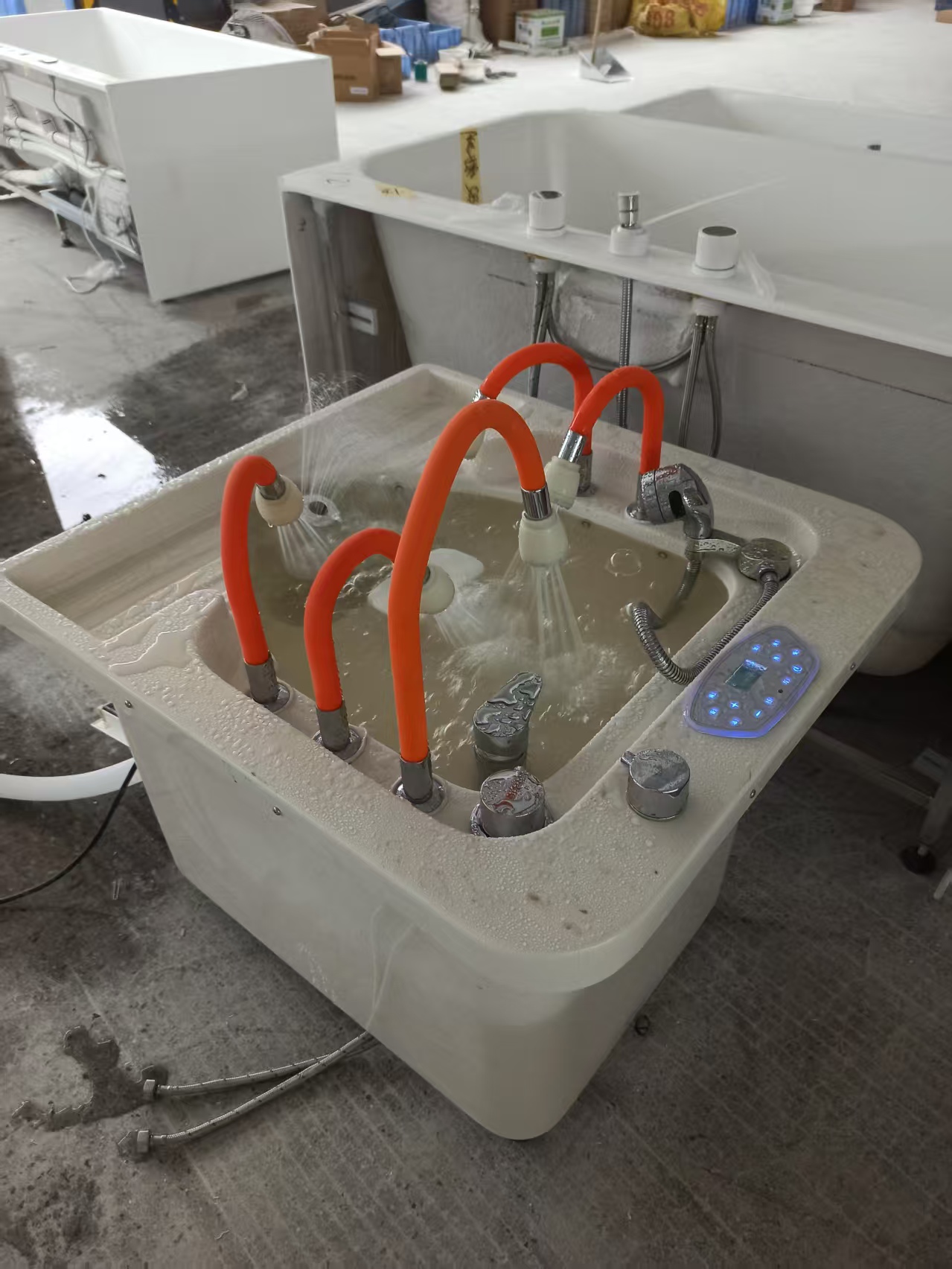 multifunction Hair wash bathtub