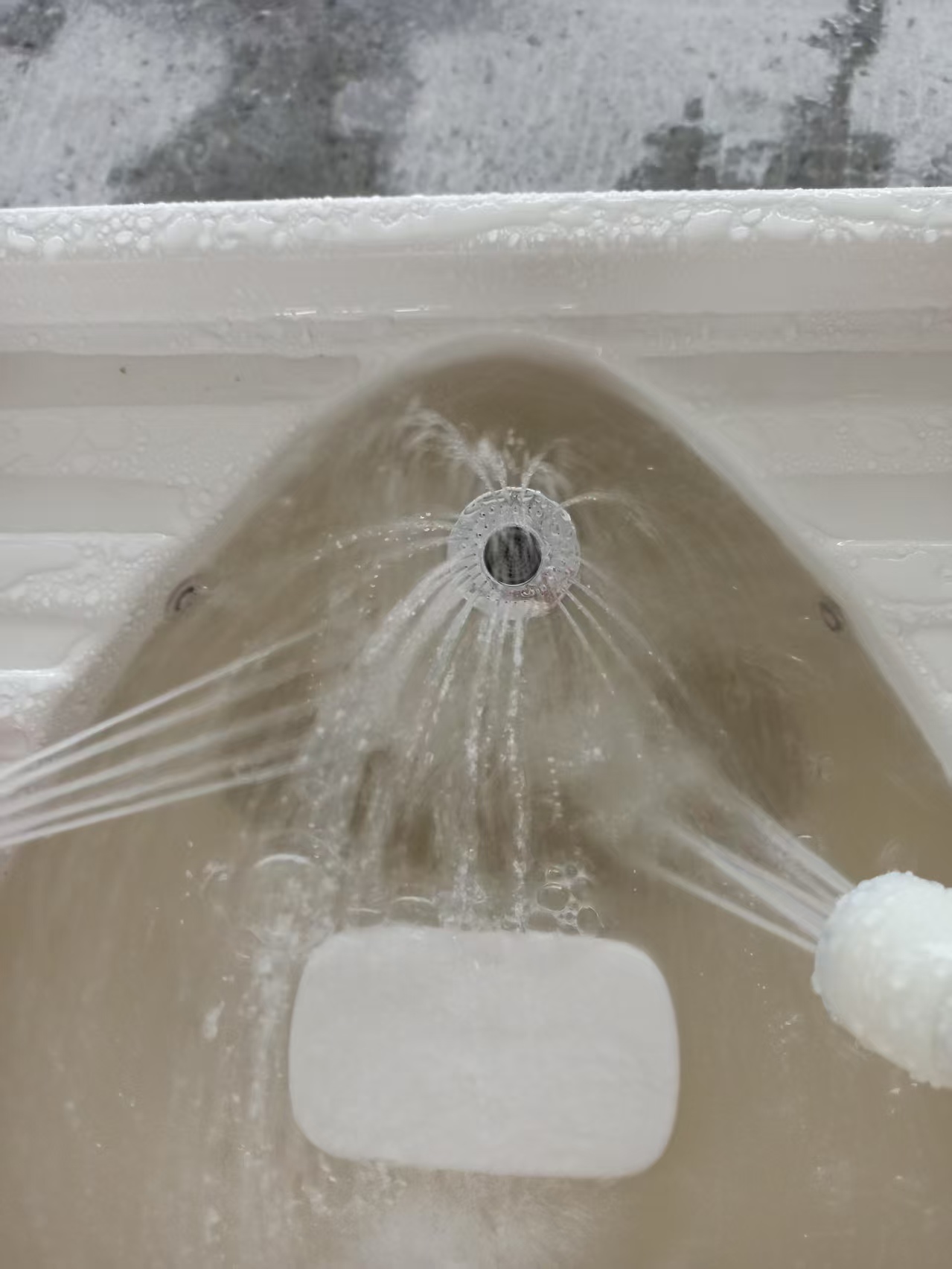 multifunction Hair wash bathtub