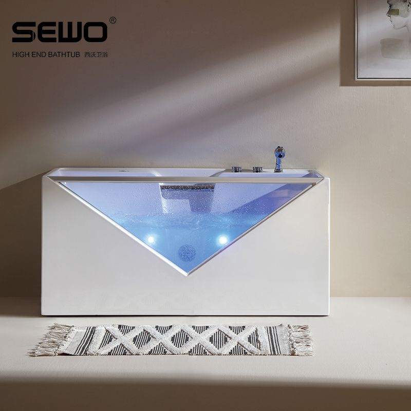 The manufacturing principle of a massage bathtub