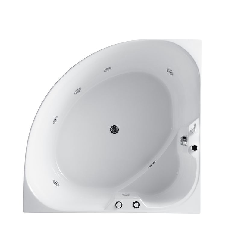 with jets Corner massage bathtub