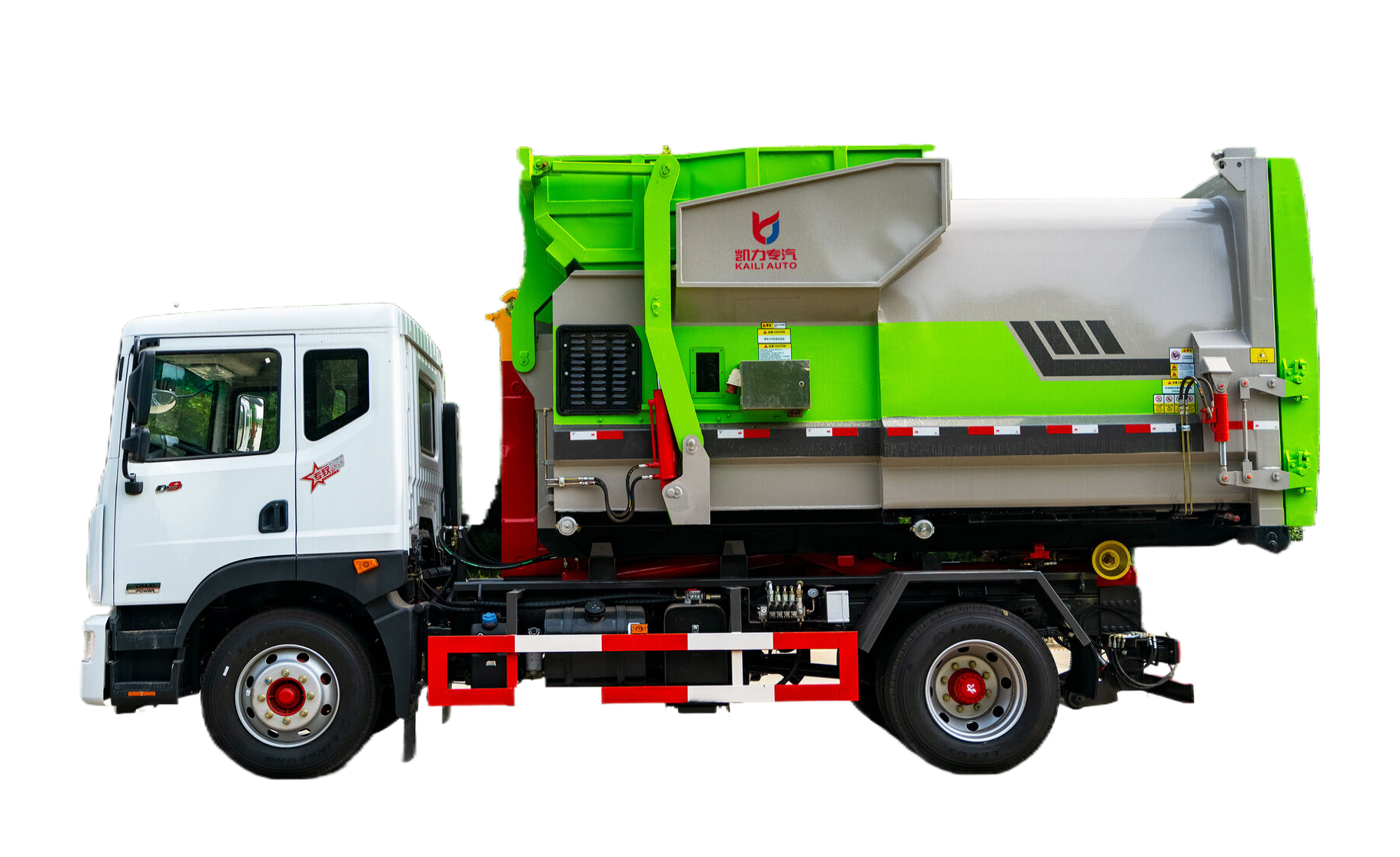 Camion poubelle à bras articulé 4X2 diesel haut de gamme personnalisé
