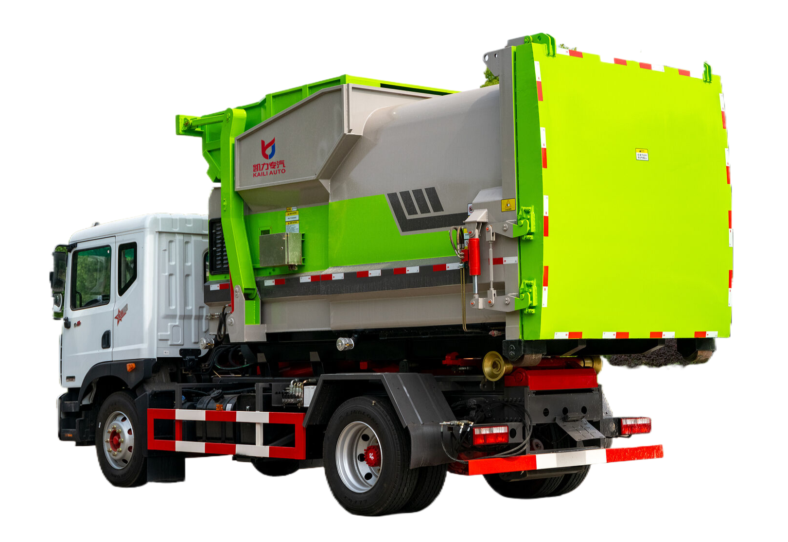 Camion poubelle à bras articulé 4X2 diesel haut de gamme personnalisé